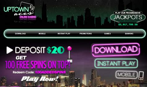 uptown aces casino bonus codes